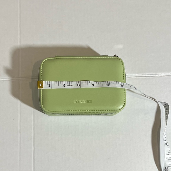 LOUENHIDE Mint Green Leather Jewelry Case - Picture 14 of 16